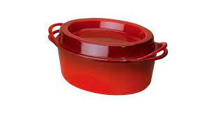 Le Creuset Doufeu ovale 32cm/7,2L - Cerise